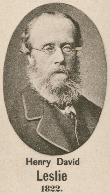 Henry David Leslie (gravure) af English School