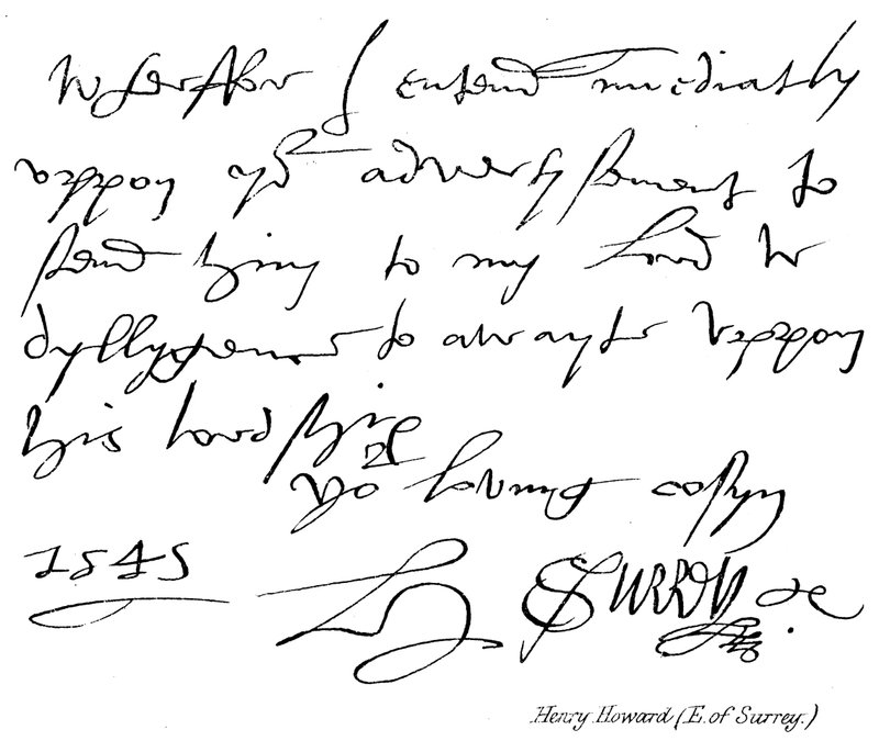 Henry Howard (E of Surrey) af English School
