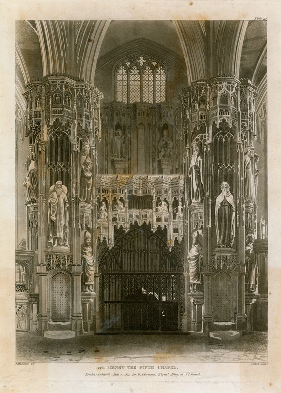 Henry the Fifth Chapel, Westminster Abbey af English School