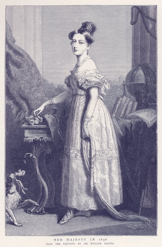 Hendes Majestæt i 1836 af English School