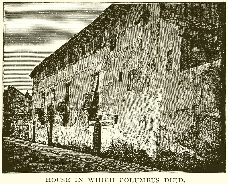 Hus, hvor Columbus døde af English School
