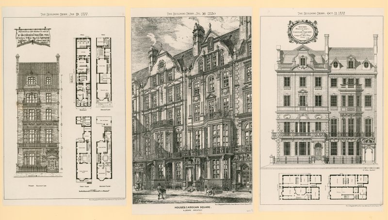 Huse på Cadogan Square af English School