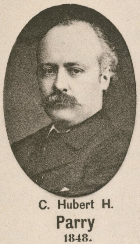 Hubert Parry (gravering) af English School