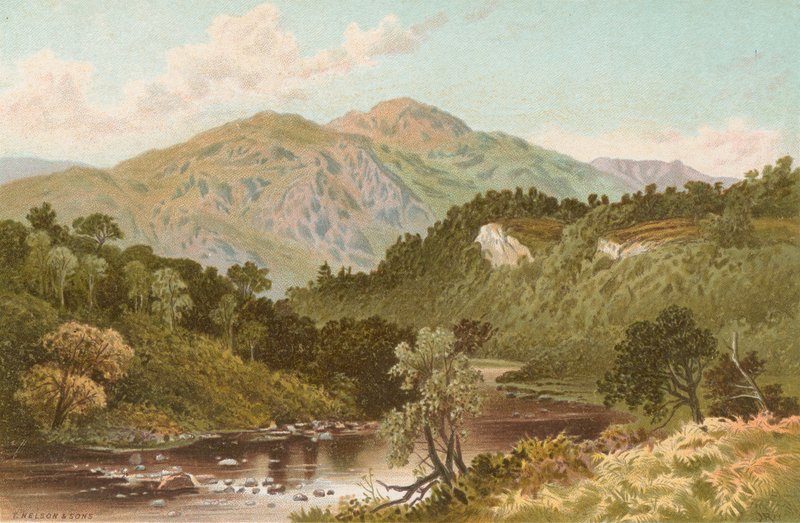 I Trossachs Pass af English School