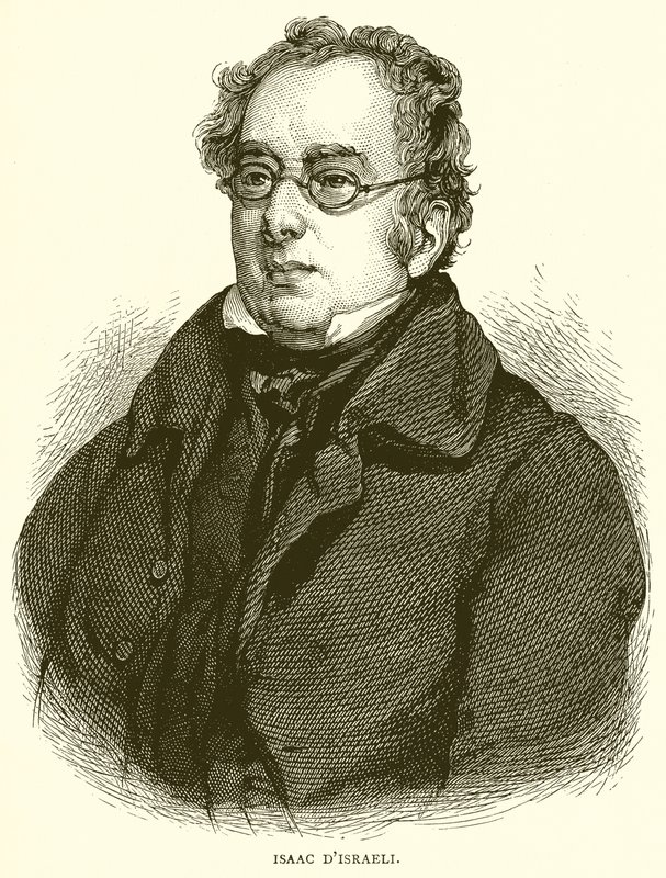 Isaac Disraeli af English School