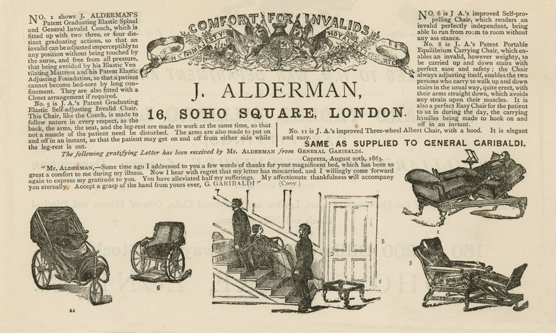 J Alderman, 16 Soho Square, London af English School