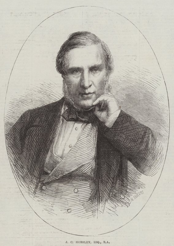 J C Horsley, Esquire, RA (gravering) af English School