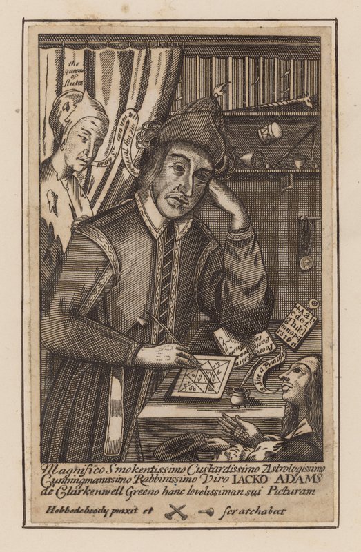Jacko Adams, astrolog fra Clerkenwell Green, London af English School