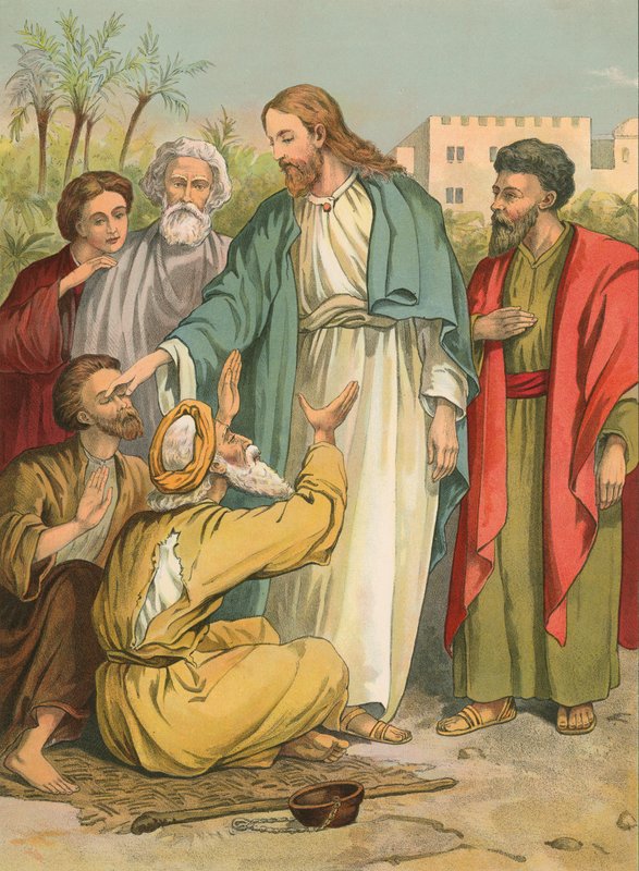 Jesus og de blinde mænd af English School
