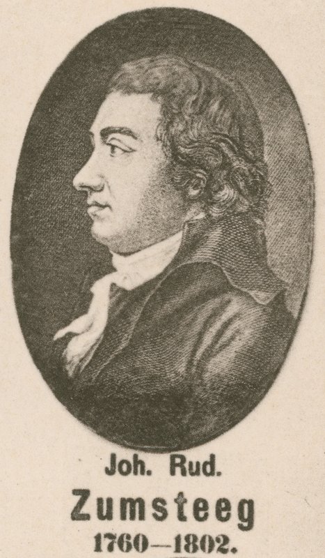 Johann Rudolf Zumsteeg (dybtryk) af English School