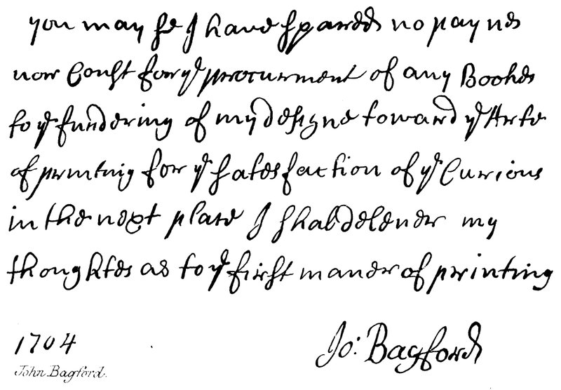 John Bagford af English School