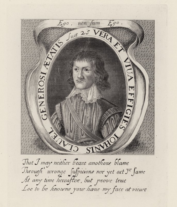 John Clavel (gravering) af English School