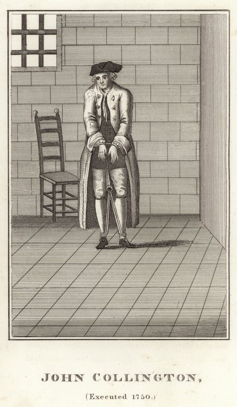 John Collington, henrettet 1750 af English School