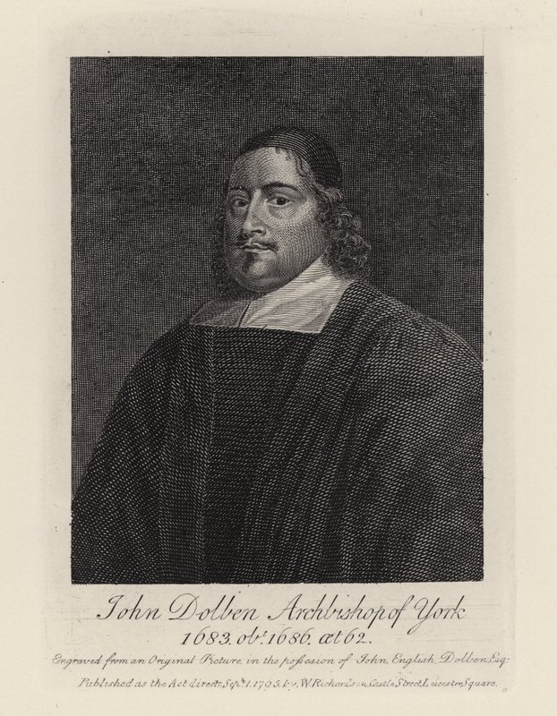 John Dolben (gravering) af English School
