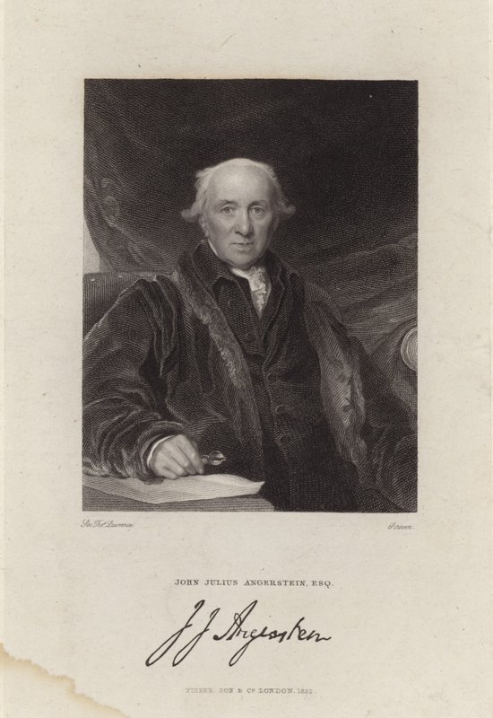 John Julius Angerstein af English School