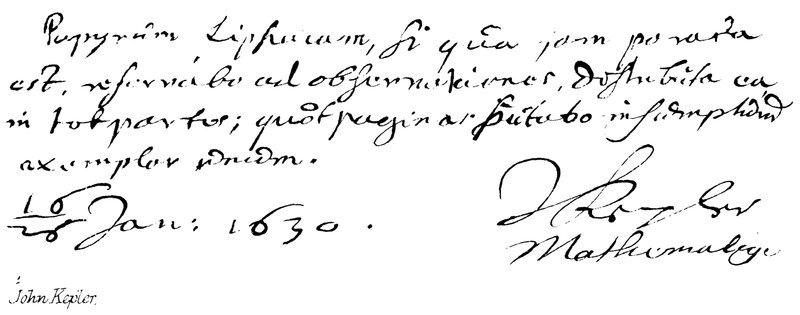 John Kepler af English School