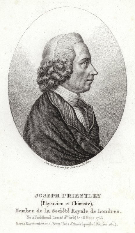 Joseph Priestley af English School