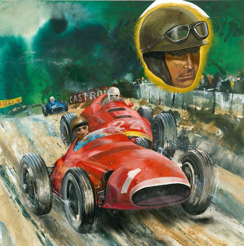Juan Manuel Fangio af English School