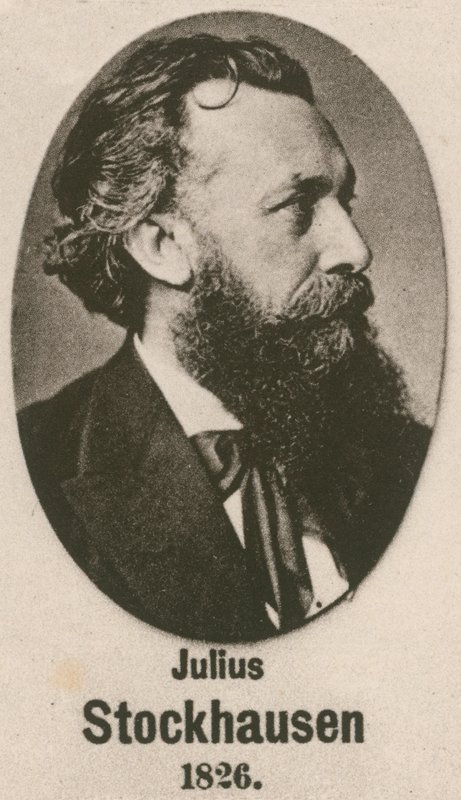 Julius Stockhausen (dybtryk) af English School