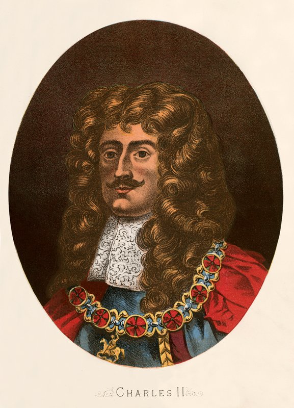 Kong Charles II af English School