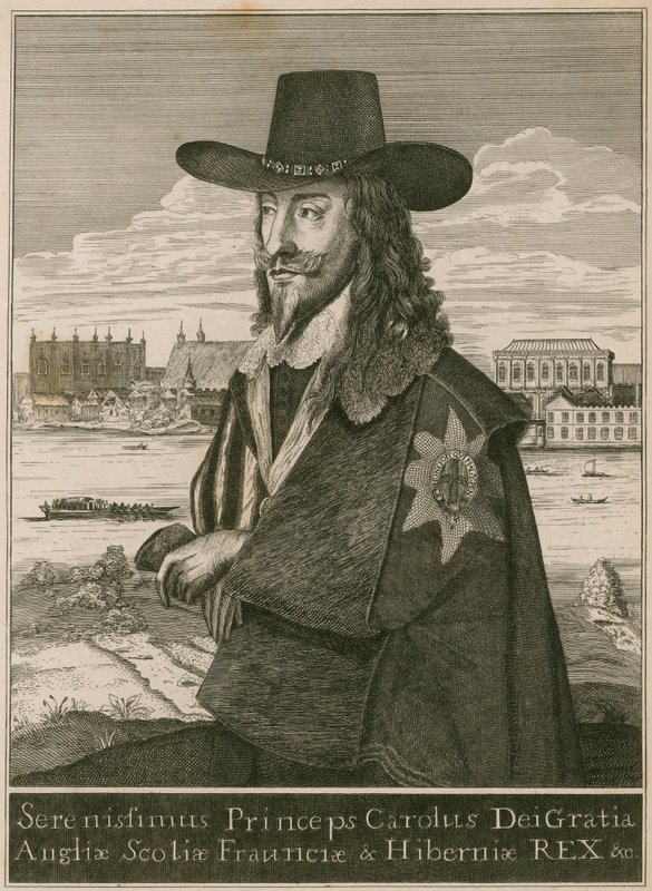 Kong Charles I af English School