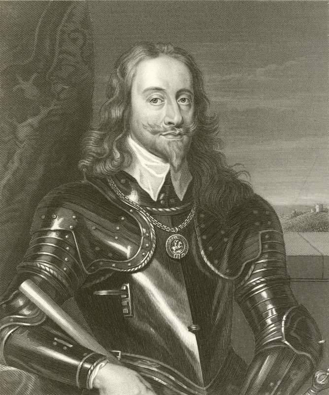 Kong Charles I af English School