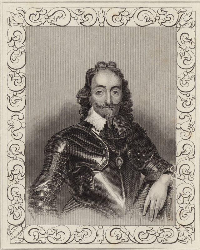 Kong Charles I af English School