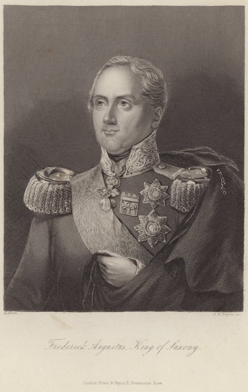 Kong Frederik Augustus I af Sachsen af English School