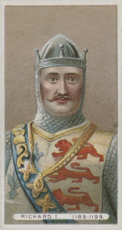 Kong Richard I, Løvehjertet af English School