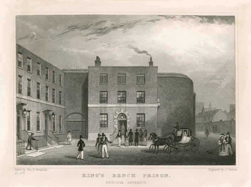Kings Bench Prison, London af English School