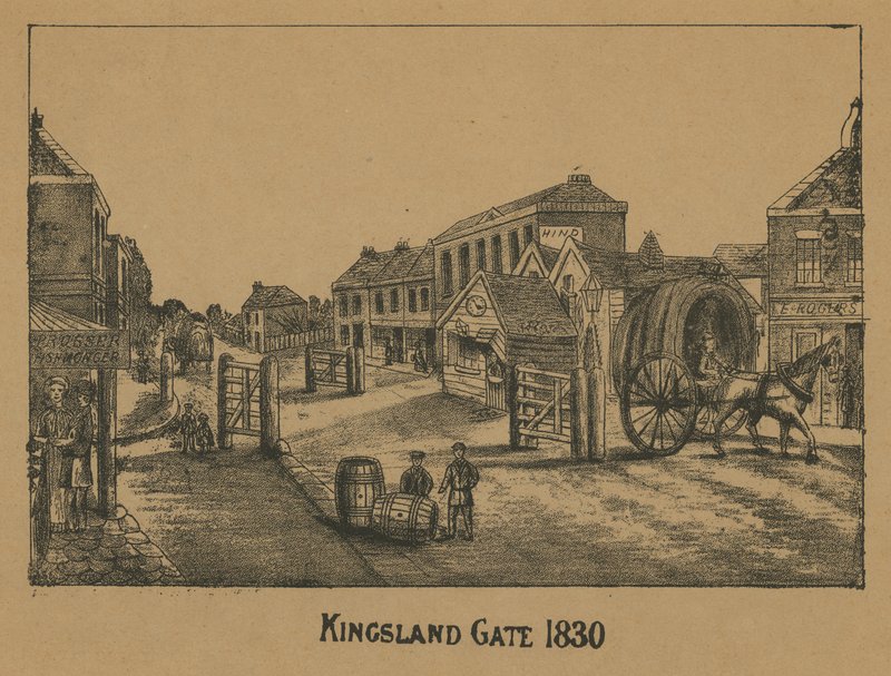 Kingsland Turnpike Gate af English School