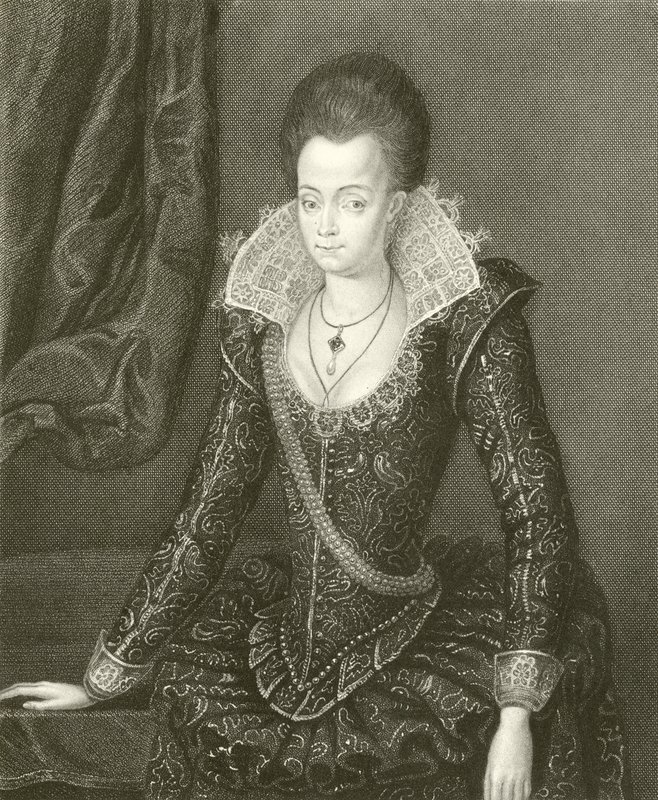 Lady Arabella Stuart af English School