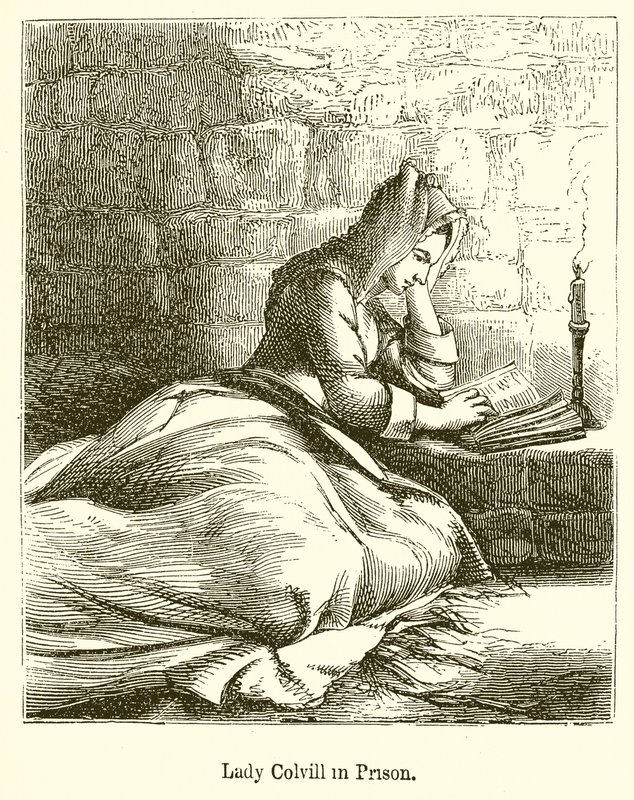 Lady Colvill i fængslet af English School