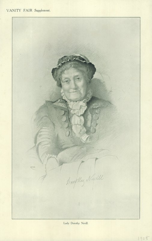 Lady Dorothy Nevill af English School