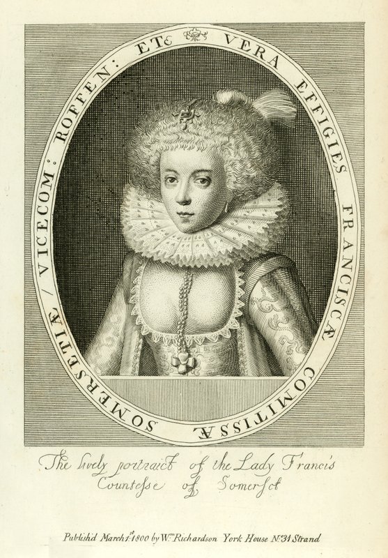 Lady Francis, grevinde af Somerset af English School