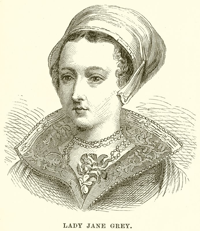 Lady Jane Gray af English School