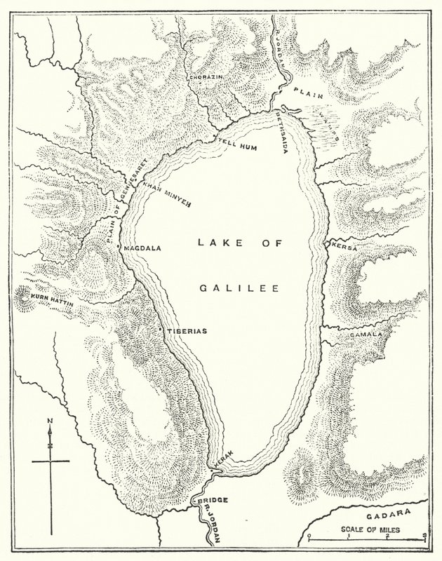 Galilæa-søen (gravering) af English School