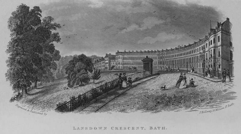 Lansdown Crescent, Bath af English School