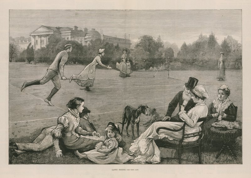 Plænetennis af English School