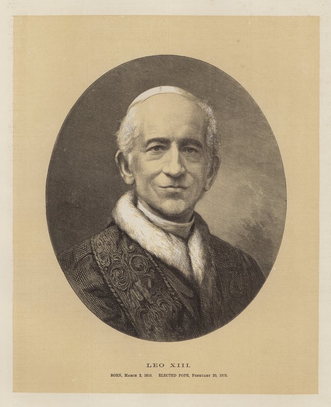 Leo XIII (gravering) af English School