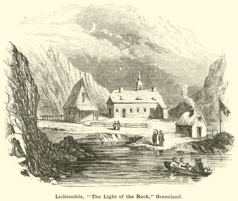 Lichtenfels, Klippens lys, Grønland af English School