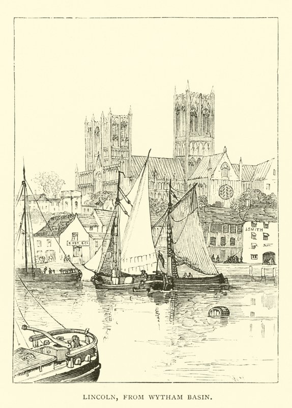Lincoln, fra Wytham Basin af English School