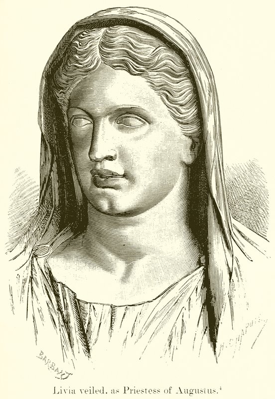 Livia Veiled, som præstinde af Augustus af English School