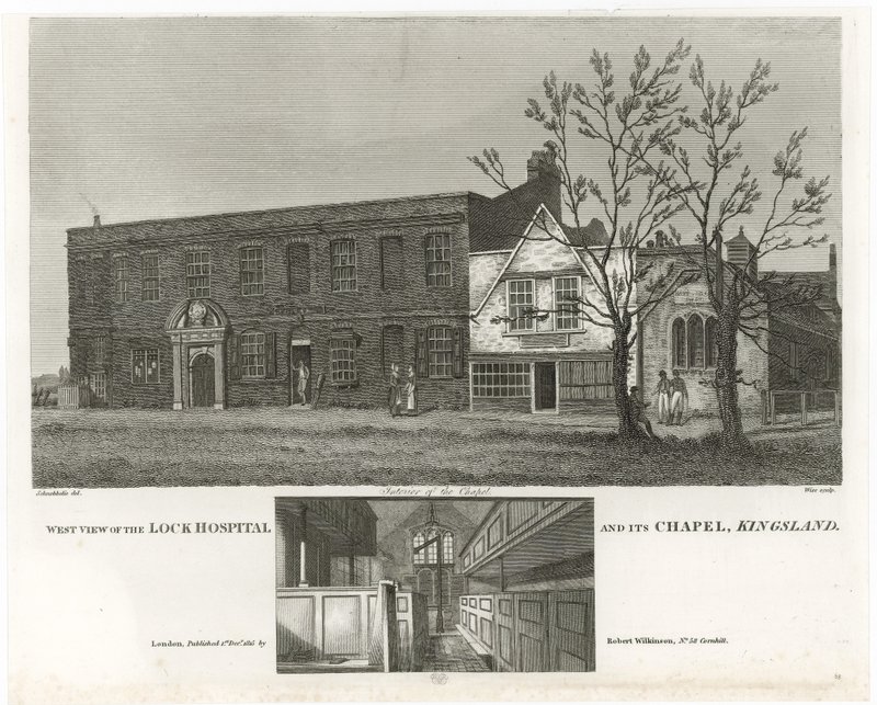 Lock Hospital og dets kapel, Kingsland af English School