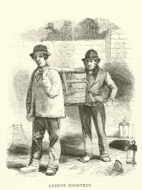 London nightmen (gravering) af English School