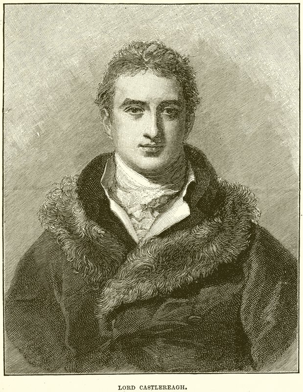Lord Castlereagh af English School