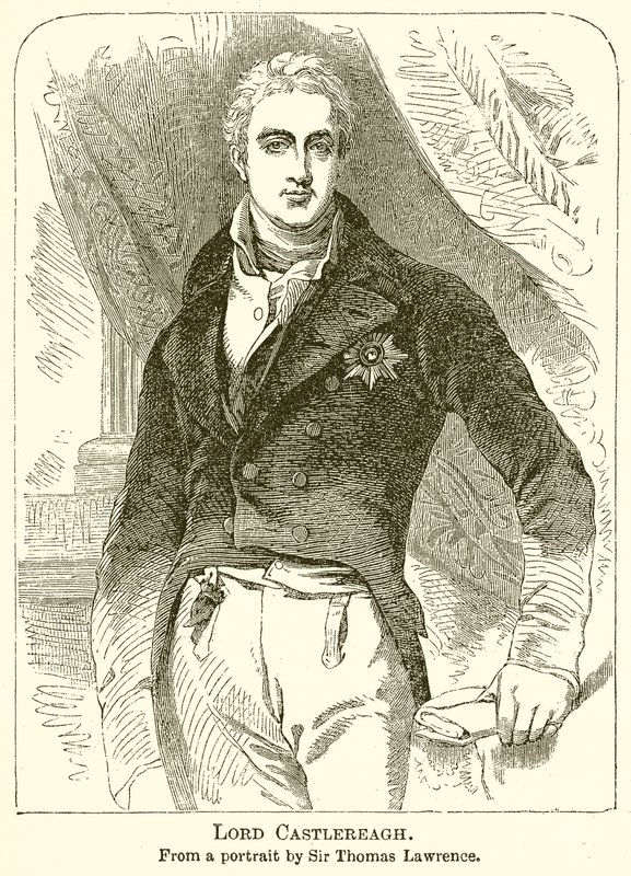 Lord Castlereagh af English School