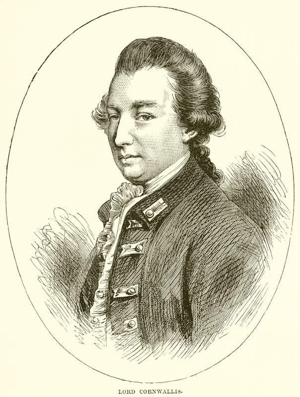 Lord Cornwallis af English School