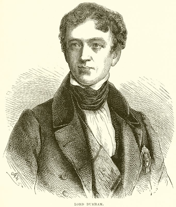 Lord Durham af English School