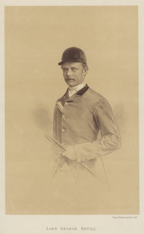 Lord George Nevill (litho) af English School
